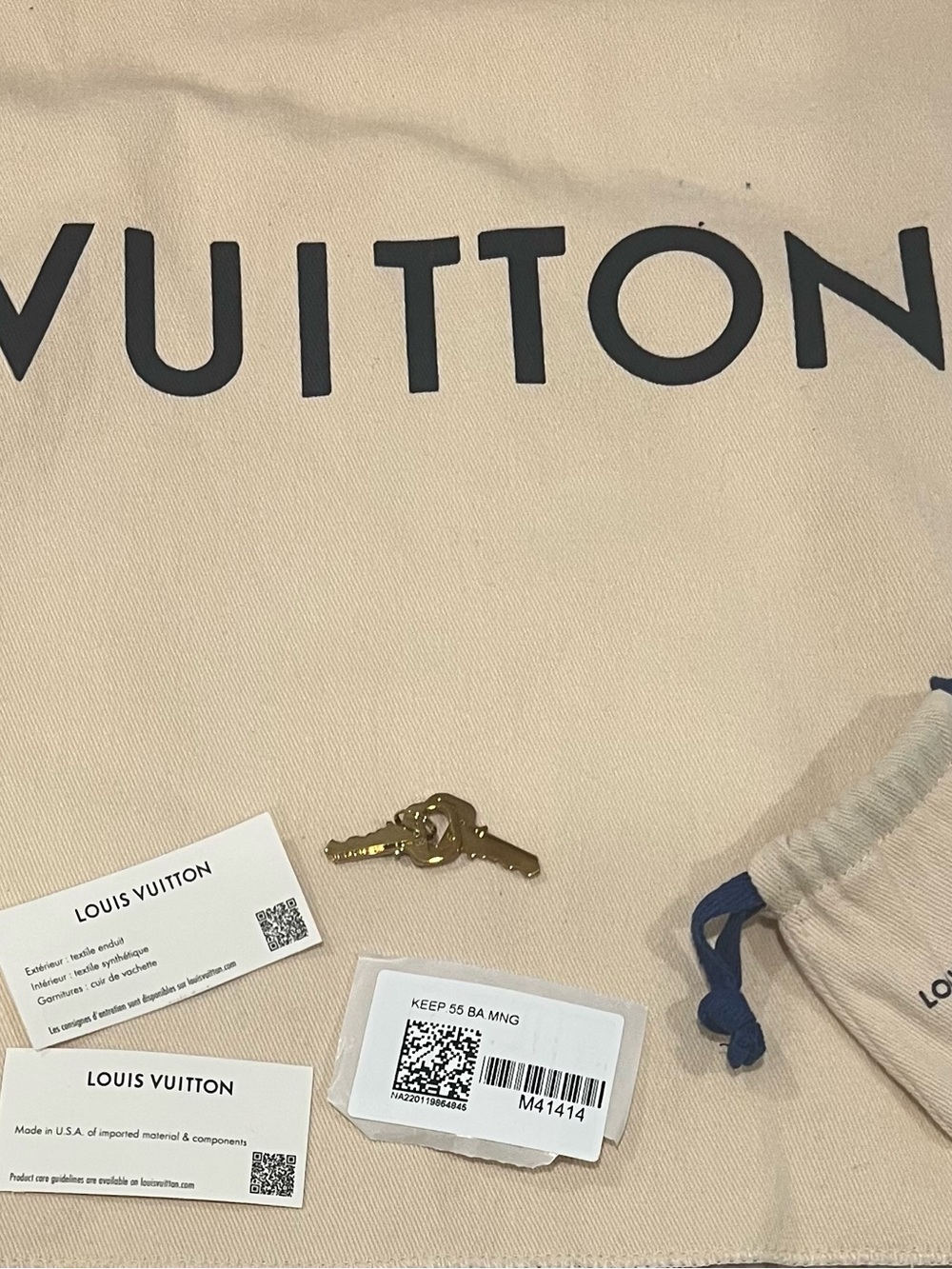 Louis Vuitton Monogram Canvas Duffel with Natural Vachetta Trim - Picture 7 of 8